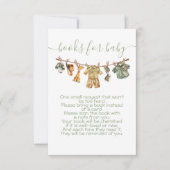 ジャングルサファリの物干し台本を持ってくる 招待状 (正面)