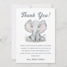 ジャングルサファリの男の子のための赤ちゃんシャワー 招待状