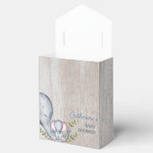 ジャングルサファリエレファントベビージャーシャワーありがとう フェイバーボックス (オープン)