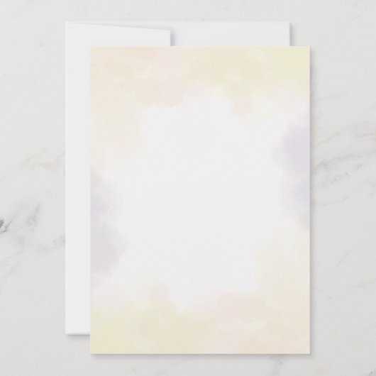 ジャングルサファリエレファントボーイフォト誕生日 招待状 (裏面)