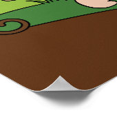 ジャングルサファリキッズルームデコールポスターの探検家 ポスター (角)