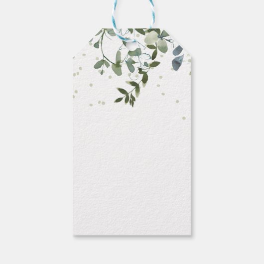 ジャングルサファリキリンありがとうございました ギフトタグ (裏面)