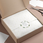 ジャングルサファリキレーフパームベビーシャワーのお気に入り ラウンドシール