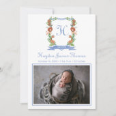 ジャングルサファリクレスト誕生のお知らせ 案内状 (正面)