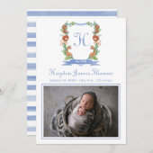 ジャングルサファリクレスト誕生のお知らせ 案内状 (正面/裏面)