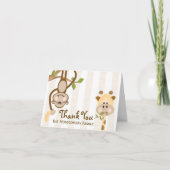 ジャングルサファリサンキューカード サンキューカード (正面)