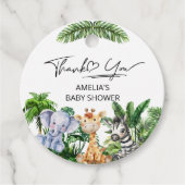 ジャングルサファリトロピカルサンキューアニマル フェイバータグ (正面)