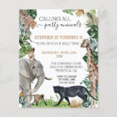 ジャングルサファリパーティー 動物パンサー (正面)