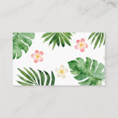 ジャングルサファリブックリクエストカード 名刺 (裏面)