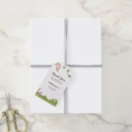 ジャングルサファリベイビーシャワー ギフトタグ