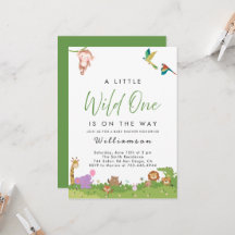 ジャングルサファリベイビーシャワー