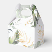 ジャングルサファリボーイキリン赤ちゃんシャワー フェイバーボックス (裏面サイド)