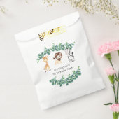 ジャングルサファリボーイズGiraffe Lion Zebra 1st誕生日 フェイバーバッグ (封をした状態)