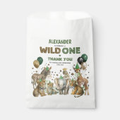 ジャングルサファリワイルドパーティーアニマルボーイズ誕生日 フェイバーバッグ (正面)