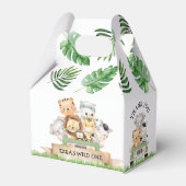 ジャングルサファリワイルドワン誕生日お気に入りボックス フェイバーボックス (裏面サイド)