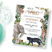 ジャングルサファリワイルドワン誕生日ブラックパンサー