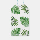 ジャングルサファリワイルドワン誕生日メッセージカード ギフトタグ (裏面)