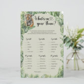 ジャングルサファリ動物あなたの電話ゲームの何 (スタンド正面)