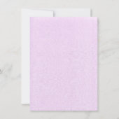 ジャングルサファリ動物の水の色ベビーシャワー サンキューカード (裏面)