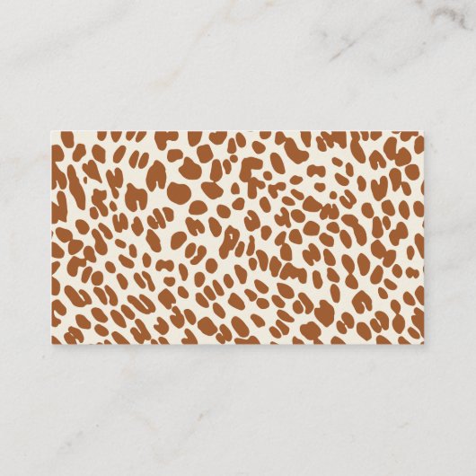 ジャングルサファリ動物ベビーシャワーおむつラッフル エンクロージャーカード (裏面)