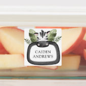 ジャングルサファリ動物学校保育園 ラベル (貼付)