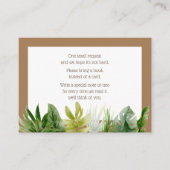 ジャングルサファリ本を持ってきてね エンクロージャーカード (正面)