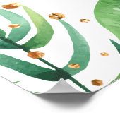 ジャングルサファリ1th誕生日パーティーウェルカムポスター ポスター (角)