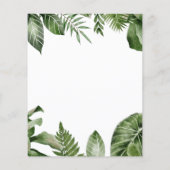 ジャングルサファリ フォー・ザ・フォース バースデー ブラックパンサー (裏面)