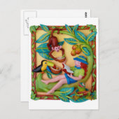 ジャングルサファリ ポストカード (正面/裏面)