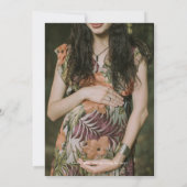 ジャングルサファリ「野生を手に入れようとしている」写真 招待状 (裏面)