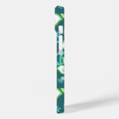 ジャングルサーフ(ティール(緑がかった色)コンボ)ケースメイトiPhoneケース Case-Mate iPhoneケース (裏面 / 左)