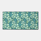 ジャングルサーフ(ティール（緑がかった色）コンボ) デスクマット (正面)