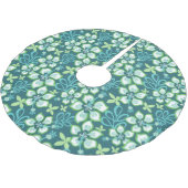 ジャングルサーフ(ティール（緑がかった色）コンボ) ブラッシュドポリエステルツリースカート (アングル)