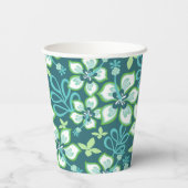 ジャングルサーフ(ティール（緑がかった色）コンボ) 紙コップ (裏面)