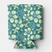 ジャングルサーフ(ティール（緑がかった色）コンボ) 缶クーラー (裏面)