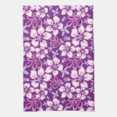 ジャングルサーフ（パープルコンボ） キッチンタオル (縦)