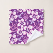 ジャングルサーフ（パープルコンボ）バスタオルセット バスタオルセット (ウォッシュタオル)