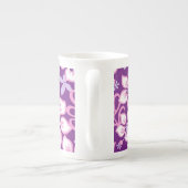 ジャングルサーフ（パープルコンボ）骨中国マグカップ ボーンチャイナマグカップ (裏面)
