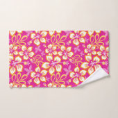 ジャングルサーフ（ピンクコンボ）バスタオルセット バスタオルセット (ハンドタオル)