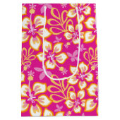 ジャングルサーフ（ピンクコンボ）抱き枕 ミディアムペーパーバッグ (裏面)