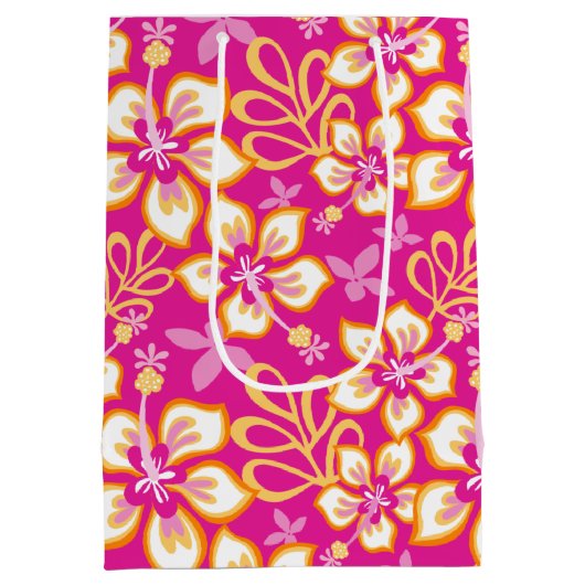 ジャングルサーフ（ピンクコンボ）抱き枕 ミディアムペーパーバッグ (裏面)