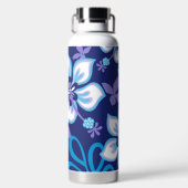 ジャングルサーフ（ブルーコンボ） ウォーターボトル (背面)