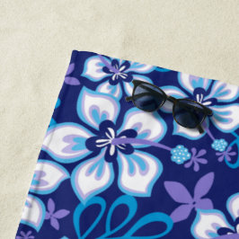 ジャングルサーフ（ブルーコンボ） ビーチタオル