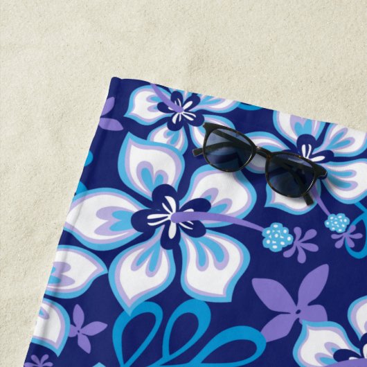 ジャングルサーフ（ブルーコンボ） ビーチタオル (インサイチュ)