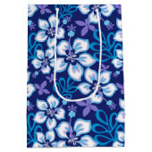 ジャングルサーフ（ブルーコンボ） ミディアムペーパーバッグ (裏面)