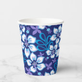 ジャングルサーフ（ブルーコンボ） 紙コップ (正面)