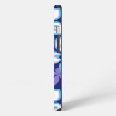 ジャングルサーフ（ブルーコンボ） iPhoneケース (左側面)