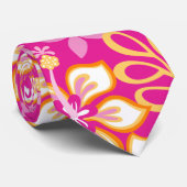 ジャングルサーフ(ホットピンクコンボ) ネクタイ (ロール)