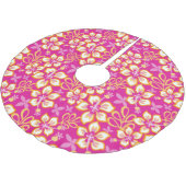 ジャングルサーフ（ホットピンクコンボ） ブラッシュドポリエステルツリースカート (アングル)