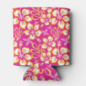 ジャングルサーフ（ホットピンクコンボ） 缶クーラー (裏面)